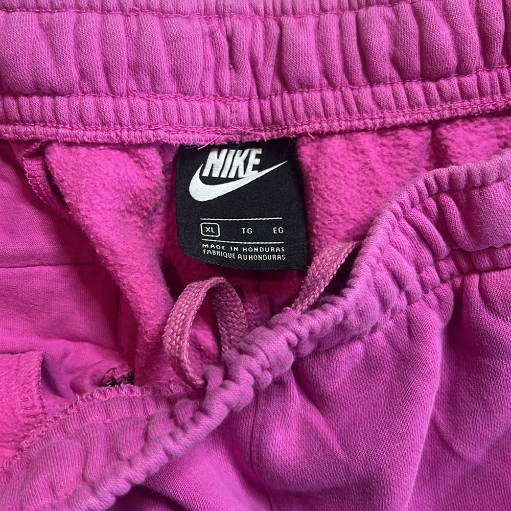 Nike Purple Track Pants with White Logo - Picture 5 of 6
